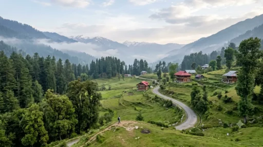 quiet hill stations near Delhi