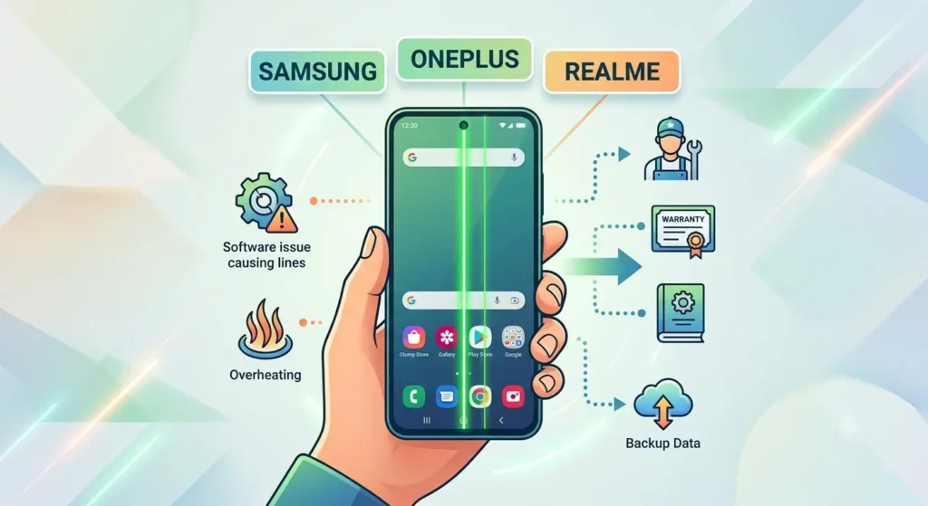 How to Fix Green Line Issue on Phone Screen