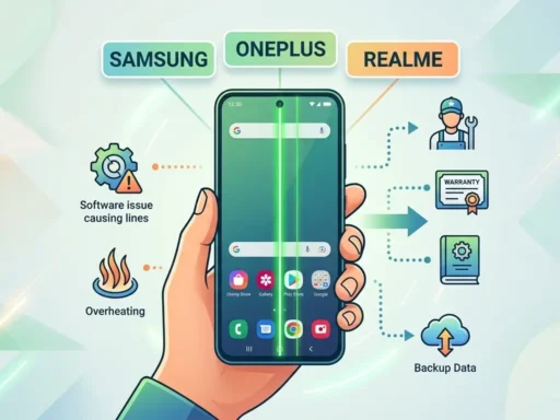 How to Fix Green Line Issue on Phone Screen