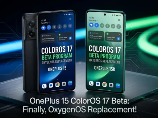 OnePlus 15 ColorOS 17 Beta
